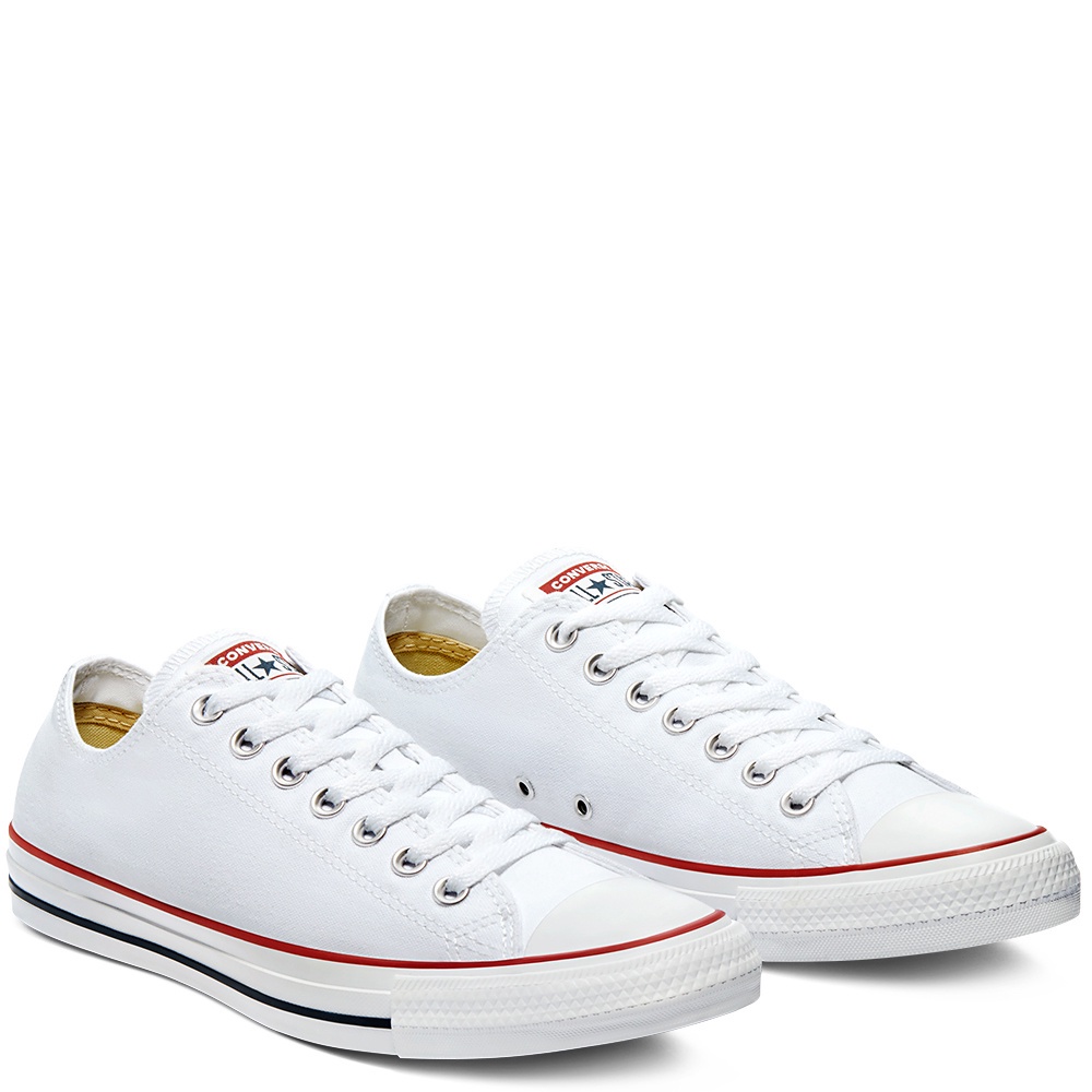 คู่โปรดตลอดกาล: รองเท้าผ้าใบ Converse All Star Ox White คลาสสิก สบาย และมีสไตล์